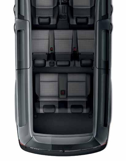 προαιρετικά με έως και 7 καθίσματα. Με επιπλέον 47 cm μήκος εσωτερικού, το νέο Caddy Maxi Kombi προσφέρει ολοκληρωμένος χώρος φόρτωσης για τη μεταφορά υλικών εύκολα και γρήγορα.