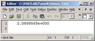 Βασικός Προγραµµατισµός στο MatLab Β. Χ. Μούσας Σελ. 13 H εντολή save σκέτη αποθηκεύει όλο το workspace µε τις µεταβλητές σε ένα αρχείο µε το όνοµα matl