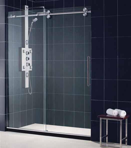 Συρόμενη LUX καμπίνα μπάνιου LUX shower cabin Τεχνικά