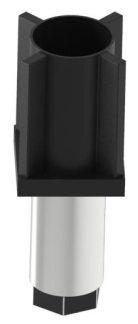 04-97-01 Ανοξείδωτο πόδι 40x40 2,5-6 εκ Inox foot 40x40 2,5-6 cm ΡΥΘΜΙΖΟΜΕΝΑ ΠΟΔΙΑ ADJUSTABLE FEET Ρυθµιζόµενο ανοξείδωτο ποδαράκι για στρατζαριστή µορφοσωλήνα