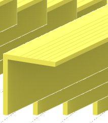Material: κατόπιν παραγγελίας upon request 07-18 Γωνία 80x20x2χιλ Angle 80x20x2mm