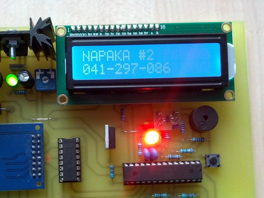 Slika 16: Prikaz trenutne, maksimalne in minimalne temperature ter stanje