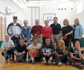 PORTNO DRU TVO Tekmovanje v namiznem tenisu SODRAŽICA 2005 Glede na odloëitev ŠD Elektro Ljubljana, da se tekmovanje v nekaterih športih prenese v spomladanski del sezone, smo 16.