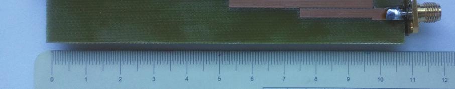 5 GHz Stp=.5 GHz Step=0.000 GHz MSub MSUB MSub H=.5 mm Er=4. Mur= Cnd=.0E+50 Hu=3.9e+034 mil T=35 um TanD=0.0 Rugh=0 Slika 30.