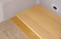 storis = 30-80 mm Šilumos perdavimo koeficientas t = 0,54-0,35 W/m K ➊ ➋ ➌ ➍ ➎ ➏ Termoizoliacinės medžiagos storis = 80-160 mm Šilumos