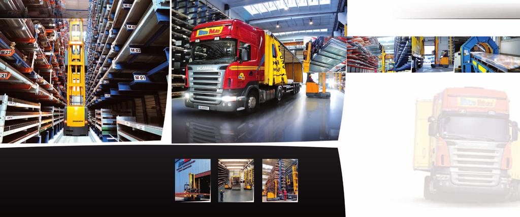 Pakavimas ir sandėliavimas Transportas ir logistika Kompleksinį BUDMAT plieninių stogų dangų pardavimo pasiūlymą taip pat papildo galimybė naudoti savas transporto priemones.