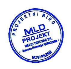 1.1. NASLOVNA STRANA PROJEKAT KONSTRUKCIJE Investitor: Objekat: Vrsta tehničke dokumentacije: Grad Novi Paar Skladište a pelet OŠ Stevan Nemanja KP 333, KO Novi Paar.