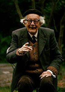 Jean Piaget (1886-1980) Emblema del Instituto Juan Jacobo Rousseau de Ginebra, en el que trabajaba Jean Piaget. El diseño es de Théodore Delachaux sobre una idea de Edouard Claparède.