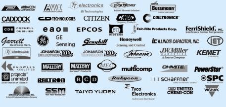 PASSIVE COMPONENTS SECTION INDEX To search by Manufacturer see our detailed Manufacturer Index on page 87 Capacitors AC Capacitors.......................................40-405, 407 Aluminum Electrolytic Capacitors.