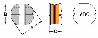 Wire Wound SMD Power Inductors SWCS Series Operating Temperature: -25 ~ +105 FEATURES Various high power inductors are superior to be high saturation Suitable for surface mounting equipment