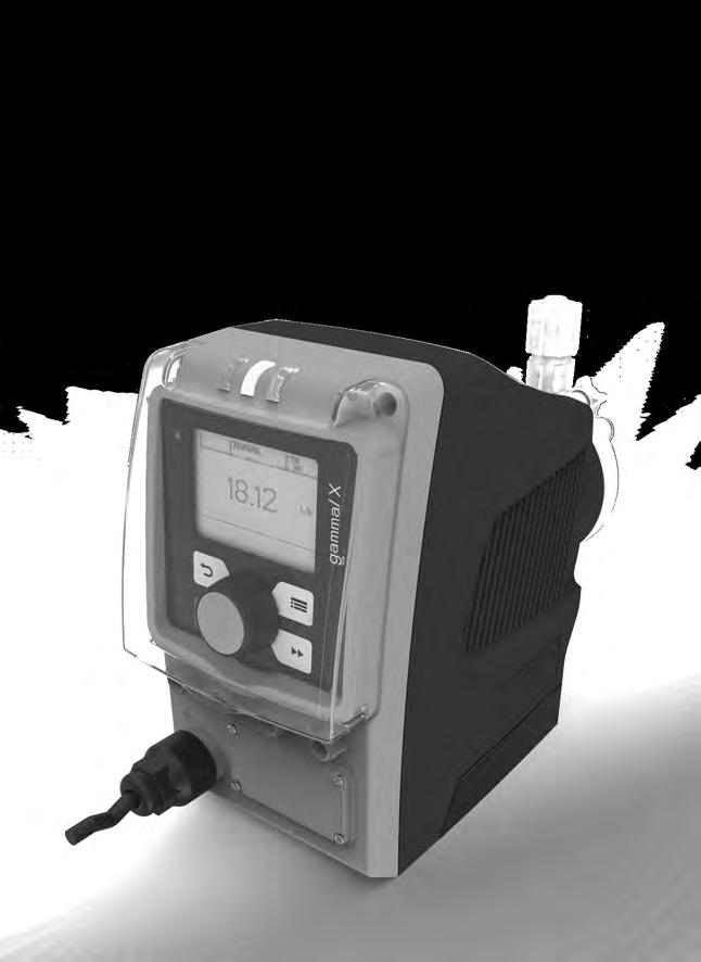 Navodila za obratovanje Elektromagnetna dozirna črpalka gamma/x, GMXa SL Najprej v celoti