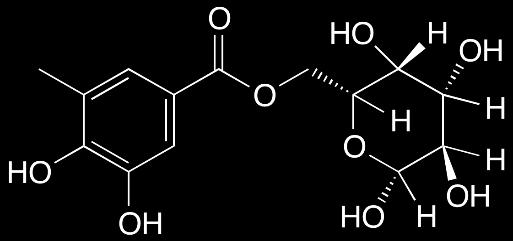 acid-3-o-β-d-glucoside m/z 271