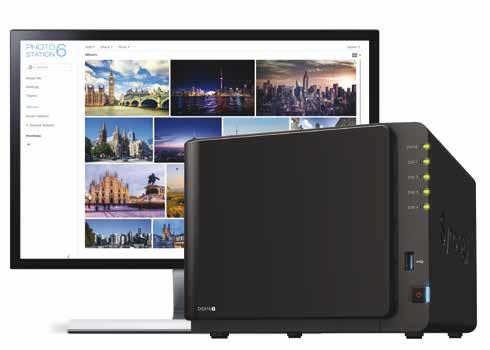PREDSTAVITEV Synology NAS Varna hramba, skupinsko delo in zabava..strežniki NAS Synology združujejo funkcionalnosti javnih oblačnih storitev z varnostjo lokalne hrambe... in še veliko več.