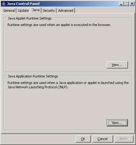 Slika 4.4. Okno za nastavitev Java platforme Slika 4.5.