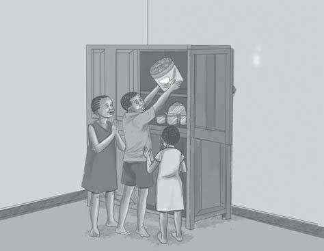 Wiki ya 7: Siku ya 3 l l l l l l l l l l l l l l l l 33 Nyumbani Nyumbani Ufahamu wa fonimu N/T/U: Tamka sauti /b/. Taja maneno (baba, kabati) huku wanafunzi wakionyesha au.