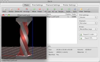 8.3. Programi za pripravo strojne kode (slicer programi ali razrezovalnik) Slicer programi so orodja, ki pretvorijo 3D model v strojno kodo (G-kodo).