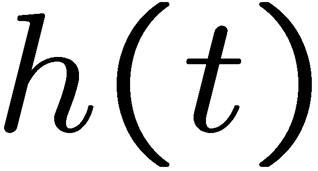 sin( ζ2 Ωt ) ( < ζ < ) F h(t) = ζ 2 Ω 2 te Ωt (ζ = ) Ω sin(ωt) (ζ = ) F 5) y