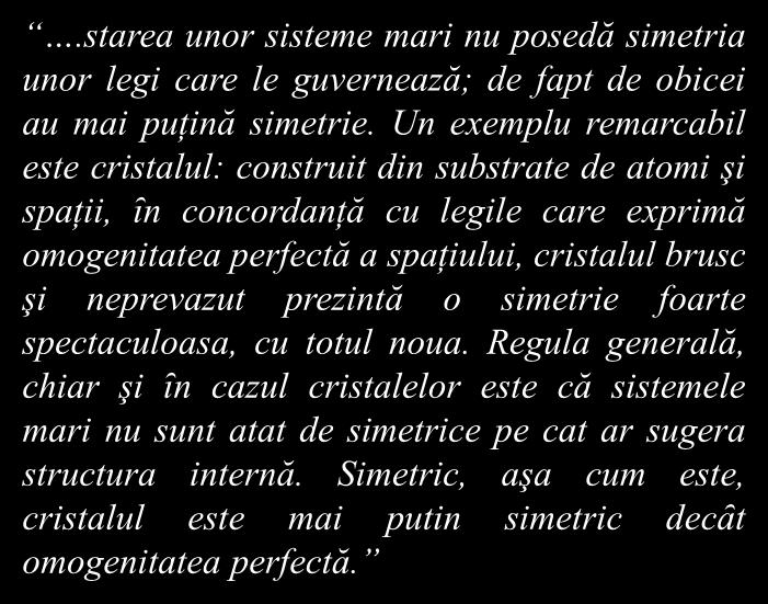 puțină simetrie.