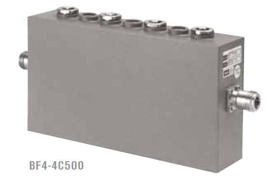 Slika 13:Pasovno prepustni filter BF-4C500 Delilnik DEL 2553-33, 17k Delilnik DEL