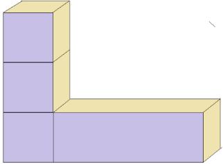 Prostornino kvadra z robovi a, b in c izračunamo tako, da zmnožimo dolžine vseh treh robov : V = a b c Kocka je poseben primer kvadra, saj ima vse robove enako dolge, zato velja : V = a a a = a 3