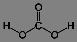 UGLJENA KISELINA, H 2 CO 3 CO 2 (aq) + H 2 O H 2 CO 3 (aq) K = 1,7 10-3 H 2