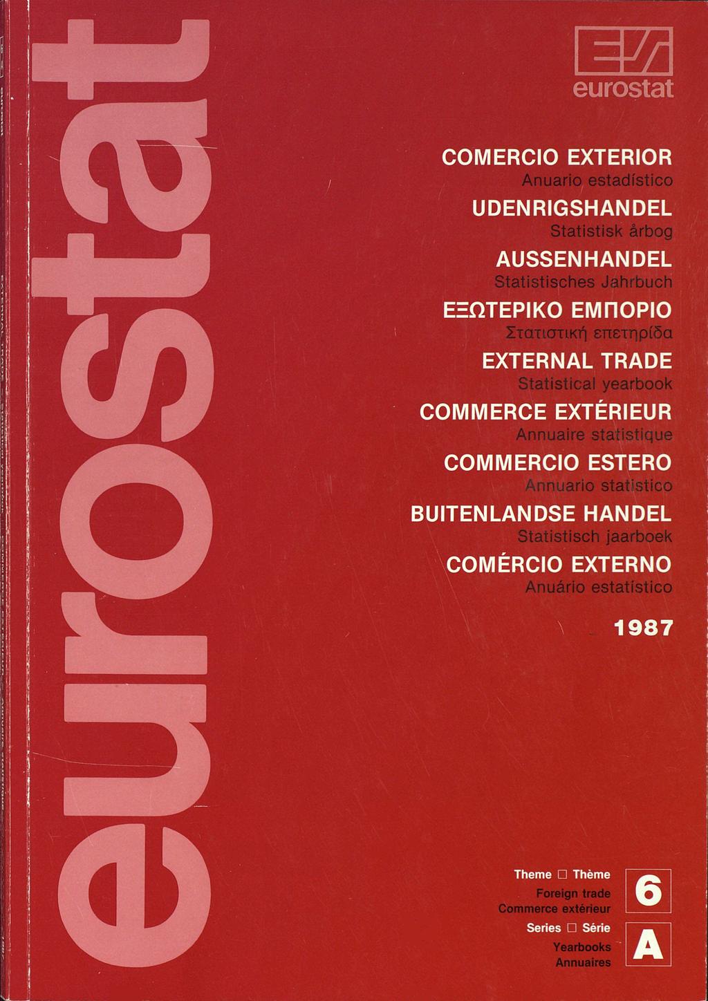 eurostat COMERCI Anuario estadístico UDE.