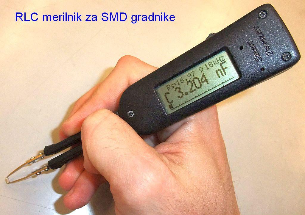 Povsem jasno pinceta, ki meri s frekvenco 10kHz kot na gornji sliki, ne more dobro izmeriti impedance dušilke s feritno perlico, ki je namenjena uporabi pri frekvenci 100MHz.