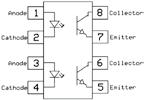 Photo Coupler Transistor Circuit Package V ISO (rms) Input Channel CTR* (%) BV CEO Min.