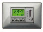 Cu un meniu de navigaţie ca un telefon mobil, schimbă temperatura din casă. Cronotermostate pentru a controla temperaturile, iarna şi vara.