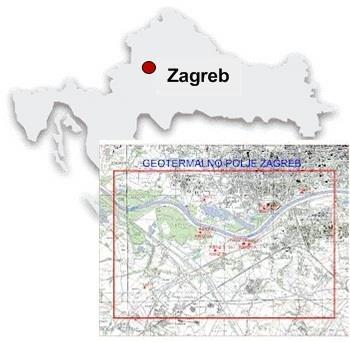 Geotermalno polje Zagreb sastoji se od više lokaliteta koji su definirani u Glavnom rudarskom projektu i Elaboratu o rezervama.