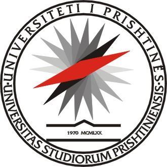 `UNIVERSITETI I PRISHTINËS FAKULTETI I INXHINIERISË MEKANIKE PRISHTINË Mr. sc.