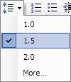 2. Apăsați butonul Center de pe bara de instrumente Formatting. 3. Selectați ultimele două paragrafe ( Formatarea caracterelor comenzii de formatare. ). 4.