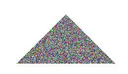 (100,100) (300,200) 148 "5": Үшбұрышты ң ішін түстері кездейсо қ болатын нүктелермен