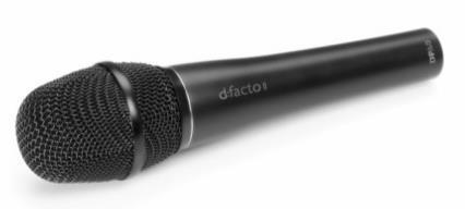 d:factotm Tο DPA d: facto II είναι ένα υψηλής ποιότητας Υπερκαρδιοειδές μικρόφωνο με εξαιρετικό φυσικό ήχο Το νέο d: facto II εγγυάται στους χρήστες εξαιρετικό DPA ήχο με τα δημοφιλή υπάρχοντα