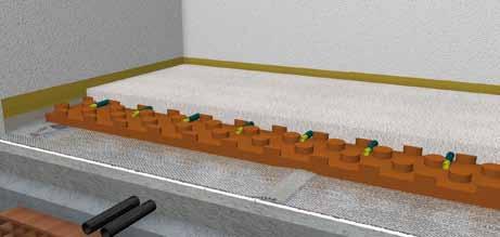 Kod zatvaranja fuga valja posebno paziti da ne dođe do doticaja između zidova i brtvila: brtvilo se treba doticati rubnice.