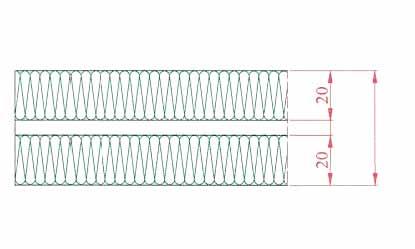 STANDARDNI FORMATI 1000 x 600 mm falcana na 2 duže strane nominalna debljina ploče 47 mm 30 m2 po paleti TEHNIČKI PODACI samonosivi proizvod težina ploče: 13/14 kg/m2 nominalno toplinska provodnost λ