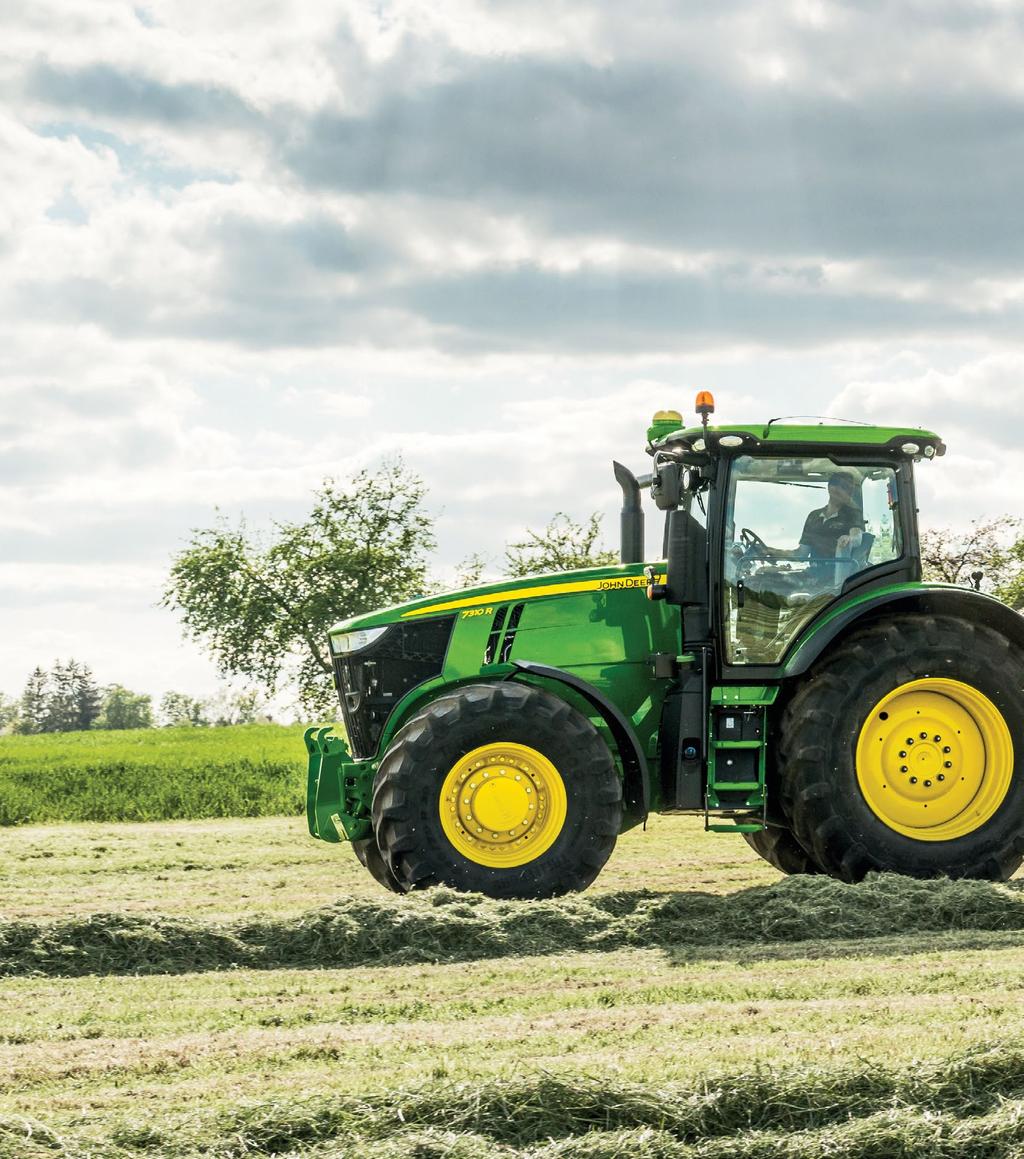 12 VAŠE VRIJEDNOSTI: MAKSIMALNO ISKORIŠTENO VRIJEME John Deere FarmSight Uptime paketi omogućuju daljinski nadzor i servisnu podršku za maksimiziranje iskorištenog