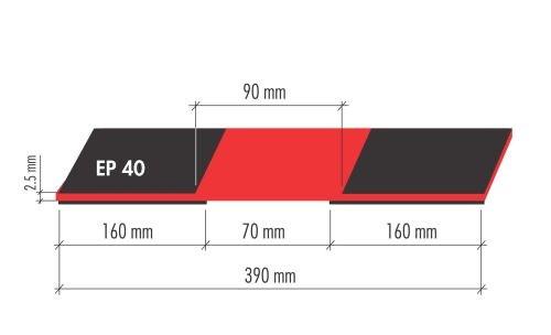 šulinio rentinių), vamzdžių įvadų sandarinimui. Pakuotė: 3,25 m, 65 m Išmatavimai: 12 x 12 mm Santykinis tankis: apie1.25 g/cm3 Kietumas: apie 20 (Shore A Type) Tempimo stipris: 1.