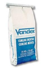 VANDEX CEMLINE MORTAR Mažo porėtumo remontinis mišinys geriamo vandens rezervuarams. VANDEX CEMLINE MORTAR naudojamas betoninių paviršių remontui ir reprofiliavimui.