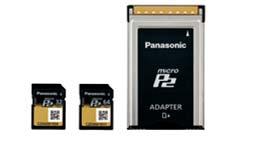 AJ-PCD30 AU-XPD1 *4 AU-XPD3 *3 AJ-P2E060FG AJ-P2E030FG P2 card F series AJ-P2M064BG microp2