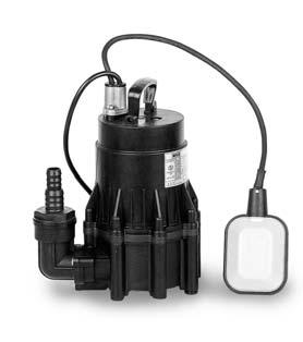 PDGM(A) single V, ( ) submersible product with galvanic anode.