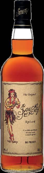 Spirits Sailor Jerry Spiced Rum 70cl 17.