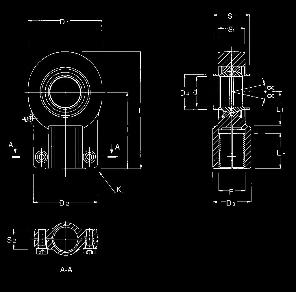 9 1 I LF D1 D2 D3 D4 2 L L1 F TOLERANCE tatic CO ANGLE OF OCILLATION α CREW DIN 912 12.9 CREW CLAPING TORQUE Nm PR 12 CE (1) 12 12 38 15,5 11 15 54 14 12x1. 0 0.