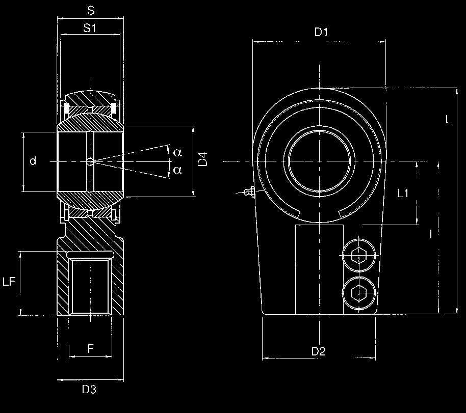 010 75 64 54 34 29,2-0,12 28-0,12 1-0,4 28 L 95 109 L1 F 18x2 24x2 ANGLE OF OCILLATION α 8 tatic CO 66 51 96 65,5 CREW DIN 912 12.9 8x 8x22 CREW CLAPING TORQUE Nm 0,65 1,0 AD-FO - 0.