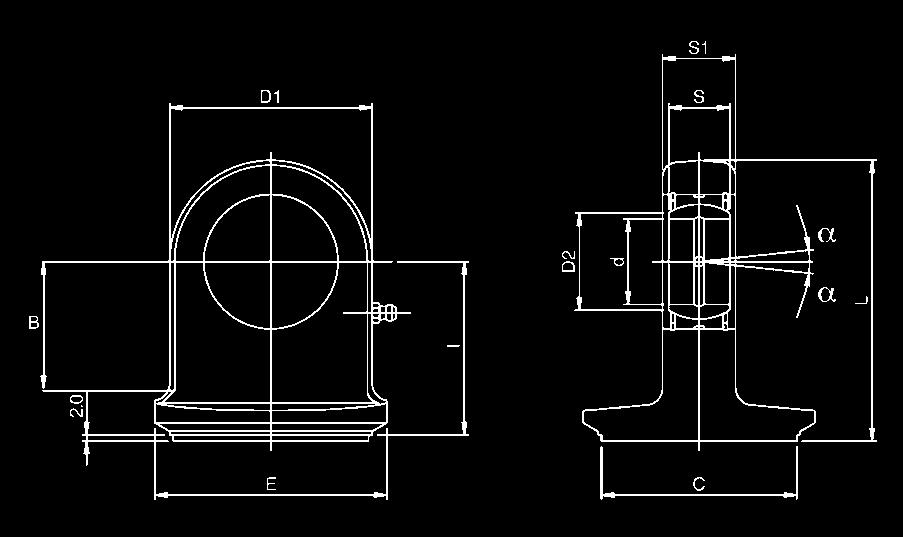 GE DO IO 122-1 FT... BALL JOINT END with END PLUG ATERIAL T. 52.