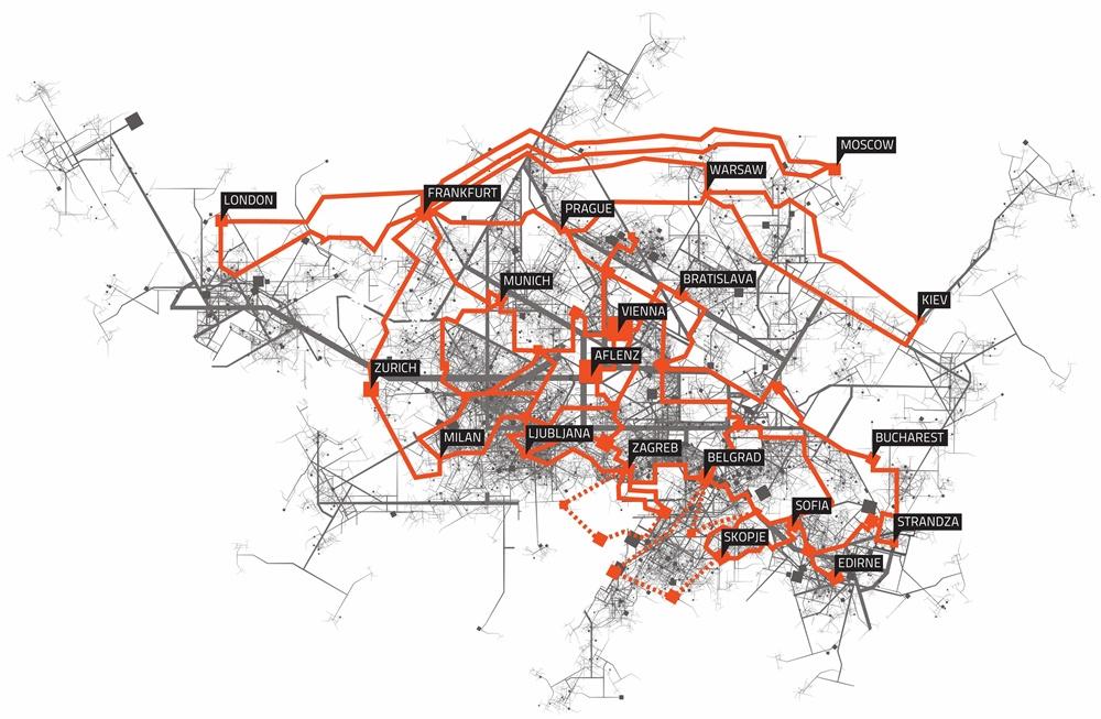 Statistika 15816 km TAG magistrale 43 PoPs u 20