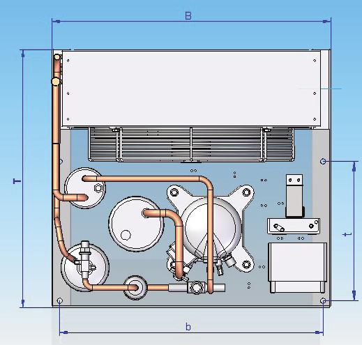 50 Overall Dimension B mm T mm H mm Hole Fixing Centres b mm t mm Φ mm FC ZB-5-M-2.