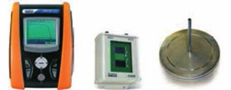 Cu acesta se determină: mărimile instantanee; mărimile medii; valori minime şi maxime; funcţie HOLD; calcularea expunerii energetice în Wh/m 2.