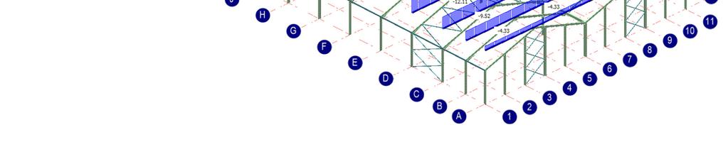 Load Diagram - 001 : 1.4 (Dead+Services) + 1.