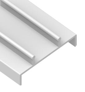 04-04 Οδηγός για Συρόµενο #04-52 Slide rail #04-52 ΒΙΤΡΙΝΑ ΣΥΡΟΜΕΝΗ ΚΑΙ ΣΤΑΘΕΡΗ SLIDING AND FIXED SHOWCASE Τοποθετείται περιµετρικά του σκελετού στο ψυγείο. Για µόνωση 60 χιλ.